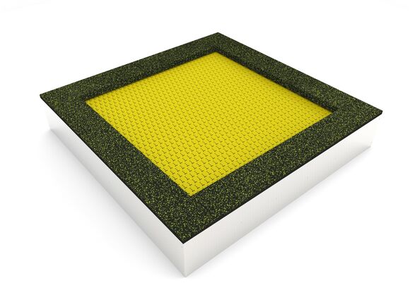 Trambulină TR-C240-YZ - galben