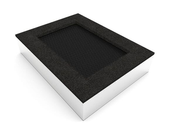 Trambulină TR-O210-DZ - negru