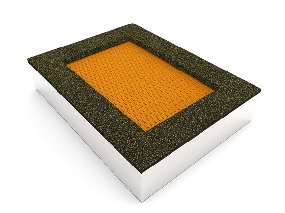 Trambulină TRA-O210-OZ - portocaliu