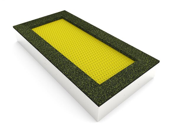 Trambulină TR-O320-YZ - galben