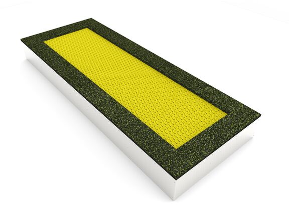 Trambulină TR-O420-YZ - galben