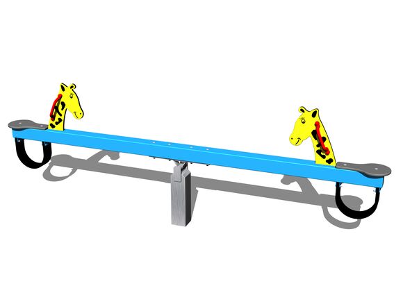 Cumpănă cu două scaune VH205KB - albastru