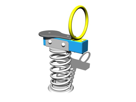 Cumpănă cu un sigur loc pe arc VH101KB - albastru