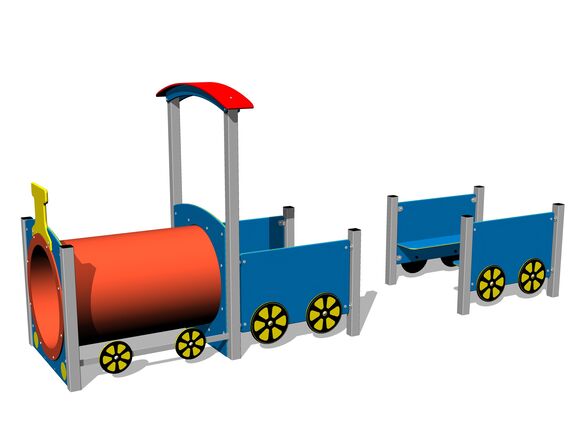 Tren - argintiu