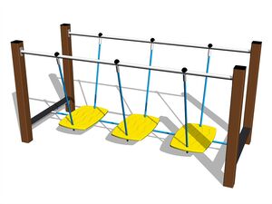 Pod de frânghie - metal (înălțime de cădere 1 m)