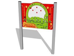 Panel educațional - argintiu