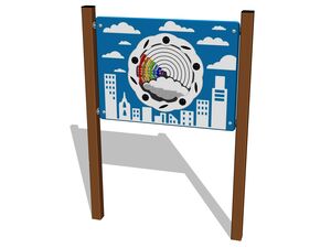 Panel educațional - maro