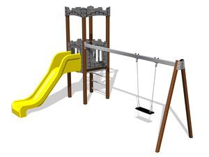 Set de jocuri Castel - maro