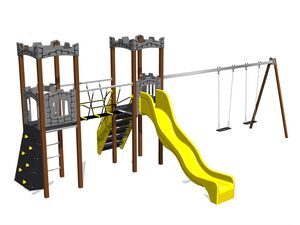Set de jocuri Castel UNH2025K - metal