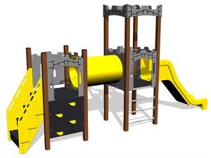 Set de jocuri Castel UNH2028KW - maro