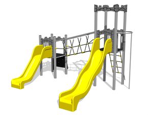 Set de jocuri Castel UNH2051KS - argintiu