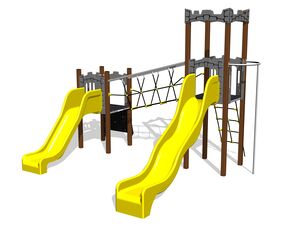 Set de jocuri Castel UNH2051KW - maro