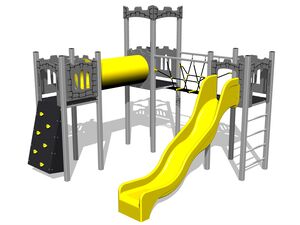 Set de jocuri Castel UNH3005KS - argintiu