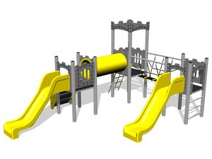 Set de jocuri Castel UNH3007KS - argintiu