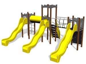 Set de jocuri Castel UNH3017KW - maro
