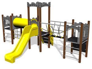 Set de jocuri Castel UNH3018KW - maro