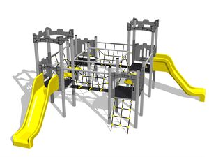 Set de jocuri Castel UNH4016KS - argintiu
