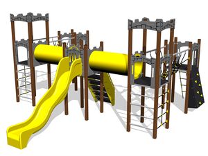 Set de jocuri Castel UNH5001KW - maro