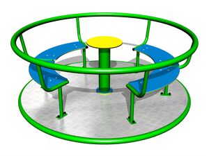Carusel cu scaune (medie 1,8 m) - metal