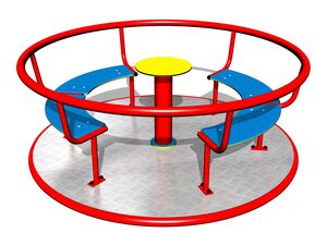 Carusel cu scaune (medie 1,8 m) - metal