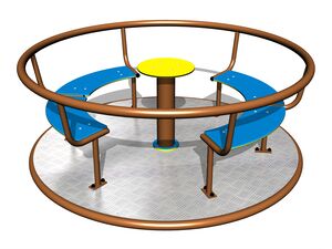 Carusel cu scaune (medie 1,8 m) - metal