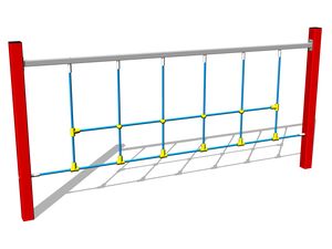 Urma maimuței Plasă - roșu