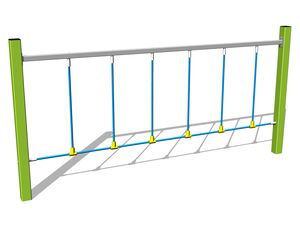 Urma maimuței Împletitură din corzi - lime