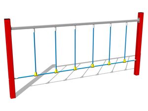 Urma maimuței Împletitură din corzi - metal