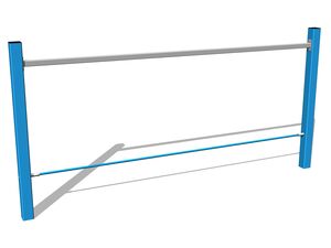 Urma maimuței Corzi pentru echilibru - albastru