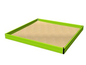 Groapă cu nisip 3x3 m - metal
