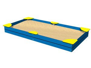 Cutie de nisip cu scaune 3x1,5 m PIP3015BY