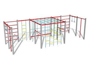 Set căţărare - argintiu