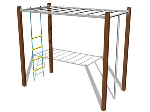 Set căţărare - maro