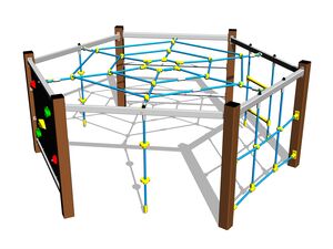 Set căţărare - maro