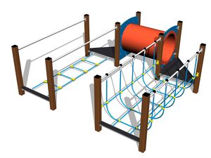 Traseul îndemânării - maro