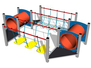 Traseul îndemânării - argintiu