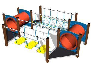 Traseul îndemânării - maro