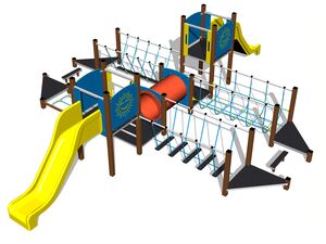 Traseul îndemânării - maro