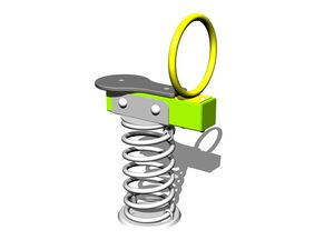 Cumpănă cu un sigur loc pe arc HPV1001KE -lime
