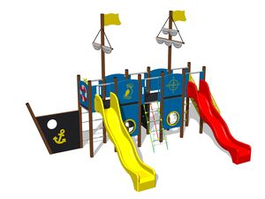 Set de jocuri Navă UNK5005K - metal